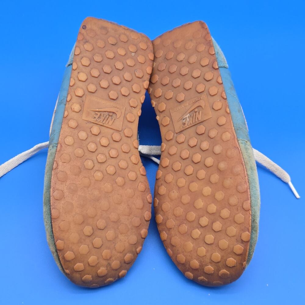 Vintage 1980s Nike Diablo Blue Nylon Suede Sneakers Women’s 7.5 Rep. of Korea - Picture 13 of 14